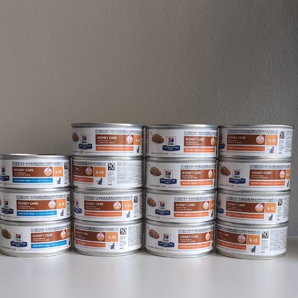 Hills K/D for Cats Pate With Chicken And Tuna